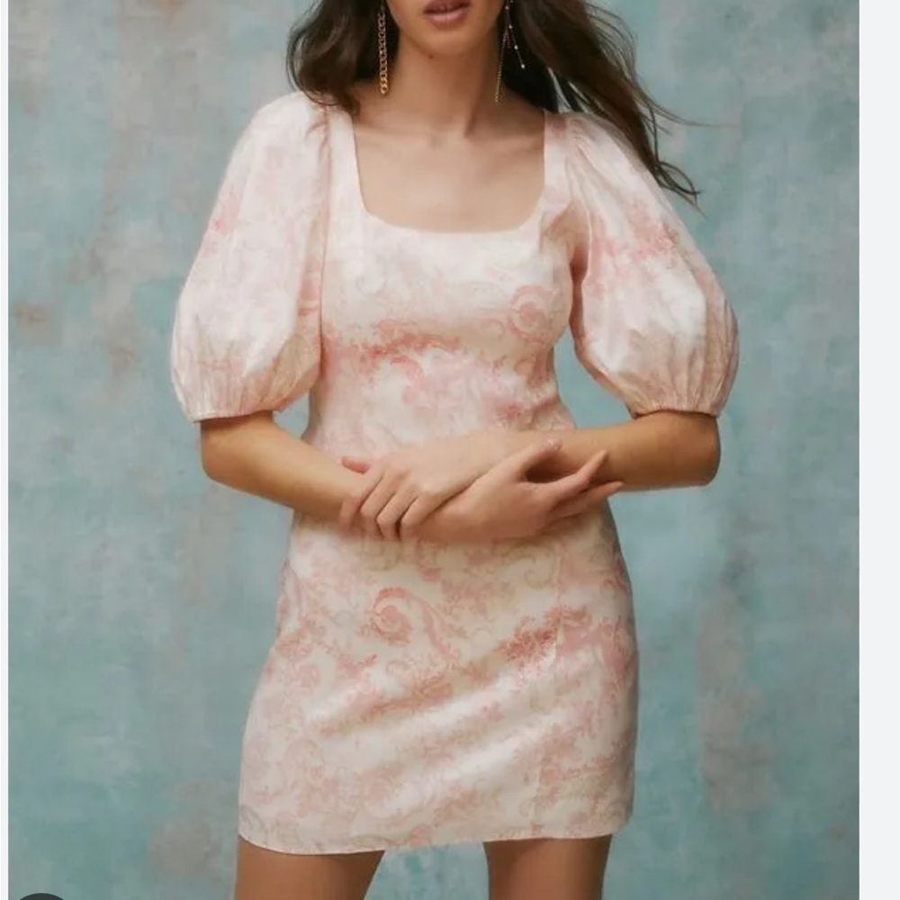 NWT Laura Ashley x Urban Outfitters Floral Mini Dress Size S